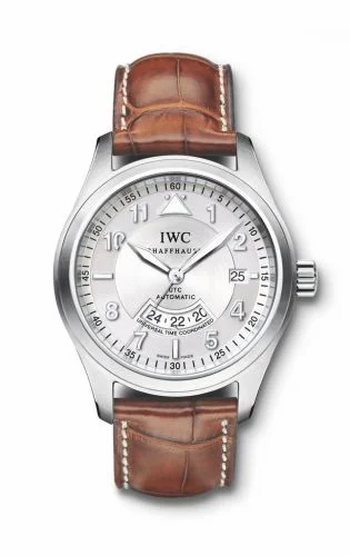 IWC Pilot's Watch Spitfire UTC Stainless Steel / Silver / Strap IW3251-10 (3251-10, IW325110)